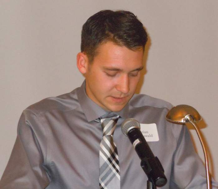 Brian Thauwald, shared some of his fondest memories of the times spent with his beloved Grandpa Art.